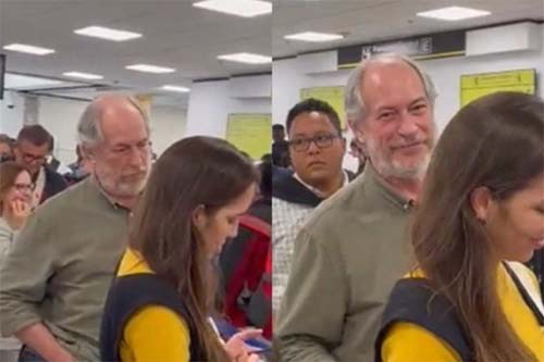 Ciro Gomes é hostilizado em aeroporto de Miami: 