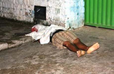 Usuário de drogas é executado com cerca de dez tiros de pistola no Canaã