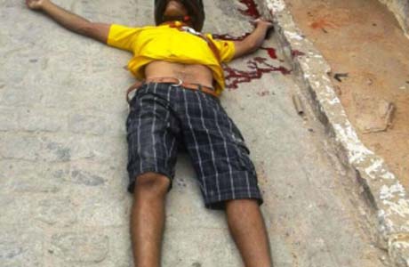 Jovem é perseguido e assassinado a tiros em Santana do Ipanema . 