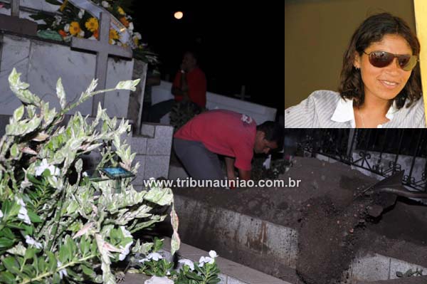 Acabou o calvário de Cleria Lilian: seu sepultamento foi efetuado na noite de ontem no 'Campo Santo dos Palmares' em União