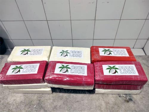 Operação apreende quase 20 kg de cocaína vinda de São Paulo