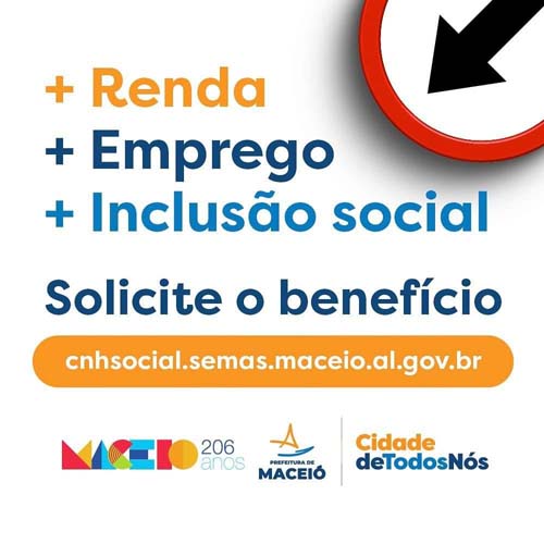 Programa CNH Social abre inscrições ao público nesta segunda-feira (06) em Maceió