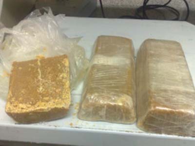 PRF apreende 8,3 kg de pasta base de cocaína em São Sebastião