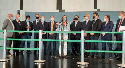 PT, PCdoB, PSB e PDT aderem ao bloco de Maia na disputa pela presidência da Câmara