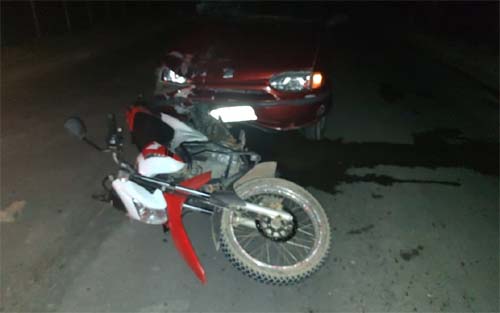 Passageiro de motocicleta morre em colisão na AL-115