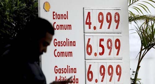 Reflexos da guerra e alta da gasolina já colocam inflação acima de 7% em 2022