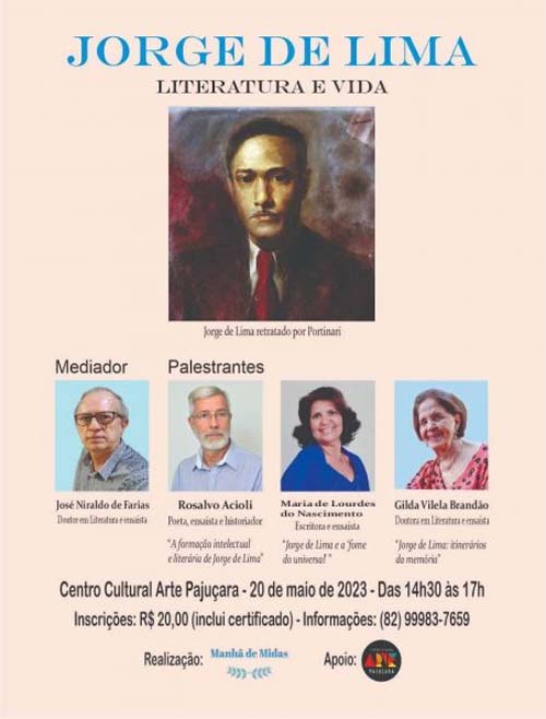 EXPRESSO Maio com Jorge de Lima: um debate para além do social e do meio ambiente