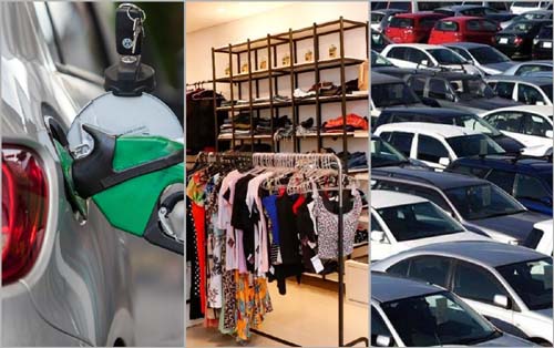 Comércio fica estagnado em janeiro, e vendas de combustíveis despencam