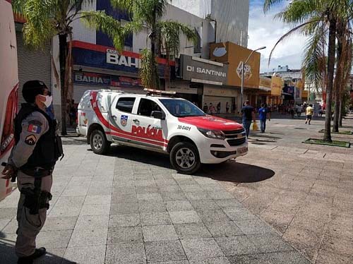 Segurança amplia operações para coibir atividades comerciais suspensas em decreto
