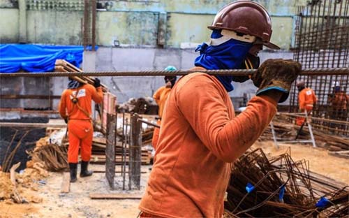 Custos da construção civil crescem 0,66% em Alagoas, no mês de abril