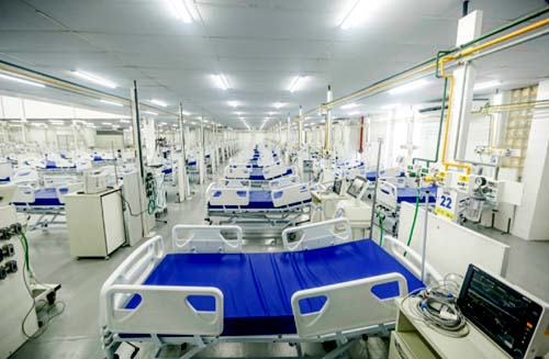 Prefeitura do Recife constrói em 20 dias hospital de campanha maior que o Hospital da Mulher