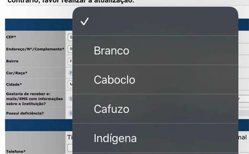 Universidade privada de Maceió é acusada de racismo em cadastro de dados estudantil