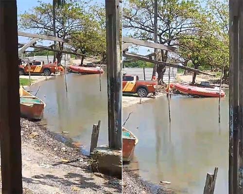 Polícia trata como homicídio corpo encontrado em rede de pesca, na Lagoa Mundaú