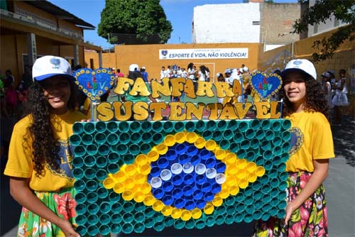 Celebração da Semana da Pátria: Desfile Cívico da LBV em Maceió