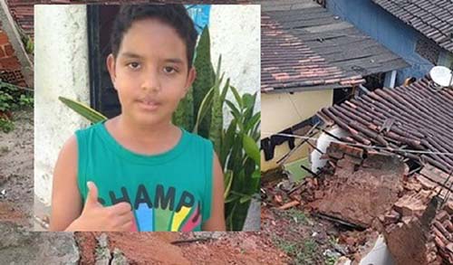 Menino que morreu soterrado foi sepultado em Arapiraca