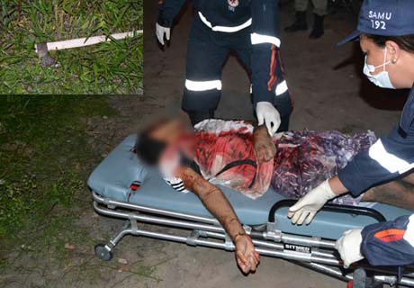 Jovem é morto a machadadas em Marechal Deodoro