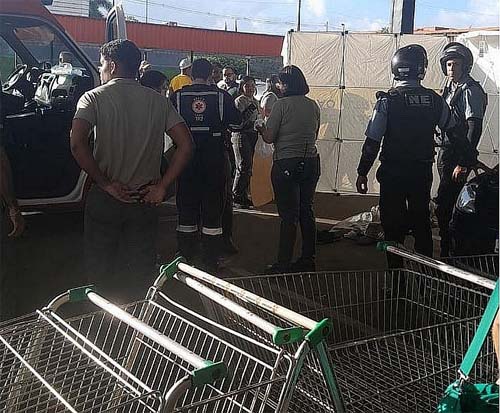 Polícia prende suspeito de assassinar mototaxista em estacionamento de supermercado