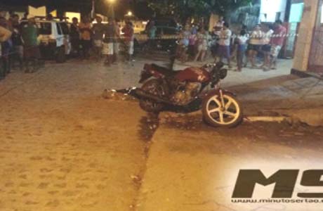 Mototaxista é assassinado a poucos metros da delegacia de São José da Tapera 