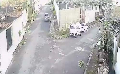 Taxista é executado dentro de veículo em Maceió; crime é flagrado por câmeras