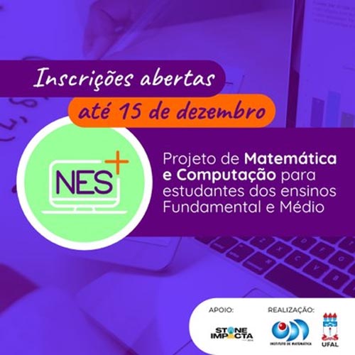 Projeto que ensina matemática e computação está com inscrições abertas até dia 15