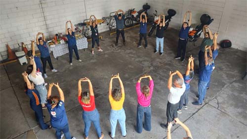 Samu Alagoas cria programa de fisioterapia para promover saúde física e mental dos servidores