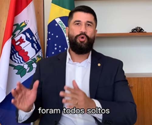 Fábio Costa anuncia soltura de alagoanos envolvidos nos atos de 8 de janeiro
