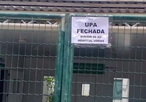 Em Delmiro Gouveia UPA fecha as portas e orienta usuários a procurar hospital