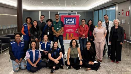 Brasil recebe grupo de 117 cidadãos deportados dos EUA no Aeroporto de Confins