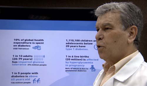 Diabetes é desconhecido por 46% dos brasileiros com doença, alerta membro de órgão internacional