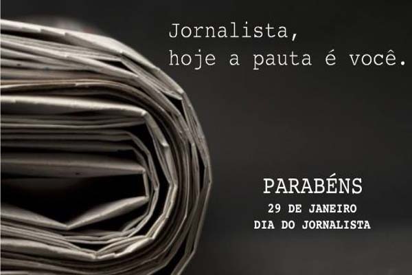 Parabéns aos Jornalista no seu Dia - Homenagem da TRIBUNA UNIÃO