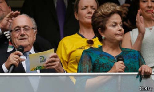 Brasil enfrenta percalços ao abrir Copa das Confederações