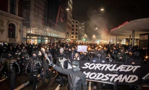 Novos incidentes na Dinamarca em manifestação contra restrições