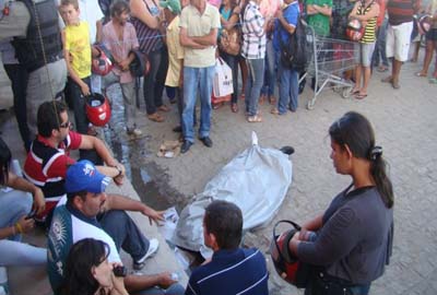 Funcionário de Supermercado é executado a tiros em Arapiraca