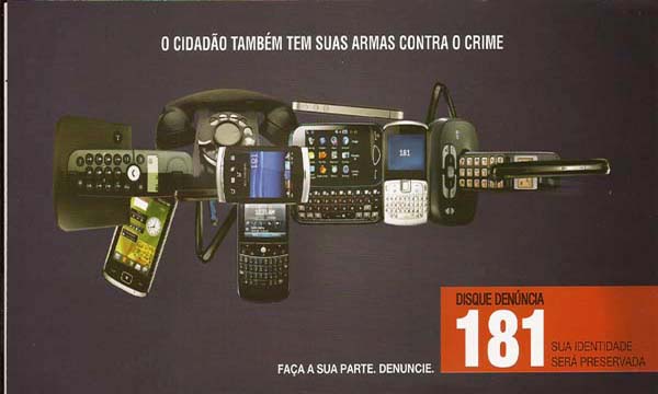 União ganha a partir de hoje o famoso 'Disque Denúncia' ou o 181 da PM informa cel. Do Valle comandante do 2º BPM