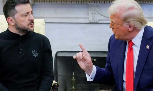 Trump repreende Zelensky e cobra acordo: “Você está sendo desrespeitoso com os EUA”