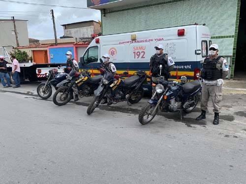 Polícia Rodoviária Federal doa cinco veículos ao BPRv