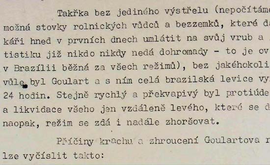 Serviço secreto soviético considerou “causar guerra civil no Brasil” em 1961