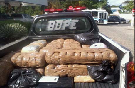Operação do Gecoc apreende 120 quilos de maconha em residência em Maceió