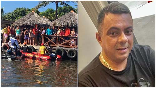 Corpo de dono do restaurante 'Sal e Brasa' é encontrado após queda de lancha no Maranhão