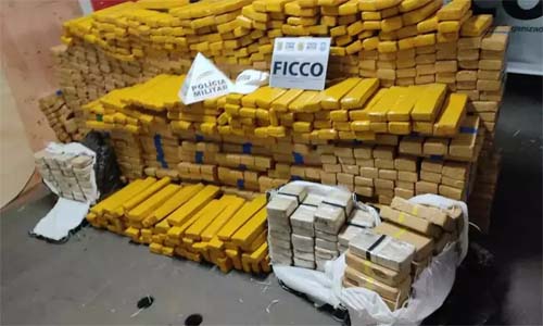 Mais de 1 tonelada de maconha é apreendida em rodovia mineira