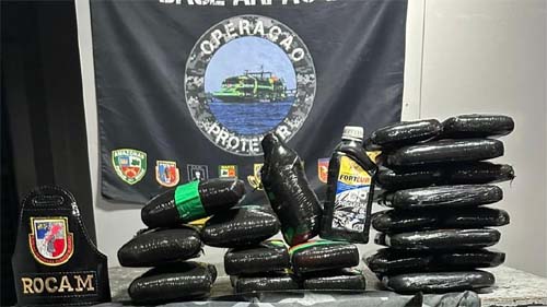 Polícia apreende carregamento de entorpecentes avaliado em R$ 1,7 milhão na Amazônia durante operação em ferry boat