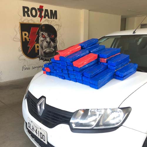 Rotam apreende mais de 60 quilos de drogas em Marechal Deodoro