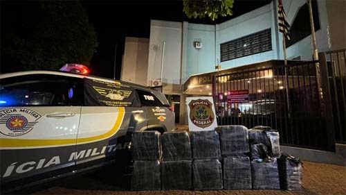 Dupla é detida com quase 350 kg de entorpecentes em rodovia paulista