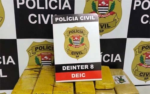 Adolescente é apreendido em São Paulo com quase 20kg de maconha que seriam entregues em Alagoas