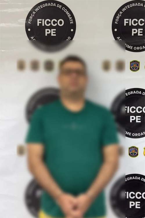 Operação conjunta captura suspeito ligado a facções criminosas em Pernambuco