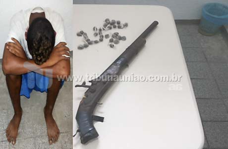 PM de União detém menor com arma de fogo artesanal e 34 papelotes de maconha prontos para comercialização