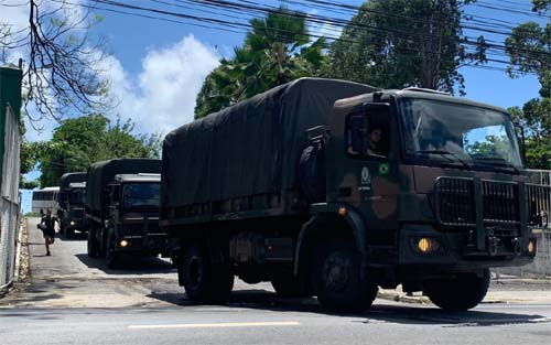 Tropas federais embarcam para reforçar segurança em 27 municípios de Alagoas