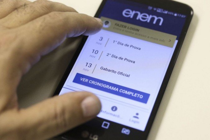 Cartão de confirmação do Enem estará disponível em 5 de janeiro