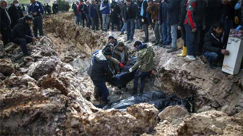 Síria e Turquia: Número de mortos ultrapassa os 25 mil