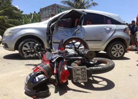 Mototaxista morre em acidente de trânsito na AL-101 Norte